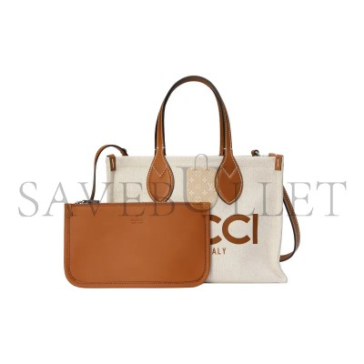 GUCCI PRINTED MINI TOTE BAG 772144 FACUL 8451 (28*19.5*12cm)